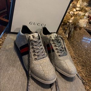 Woman Gucci Sneakers Glitter